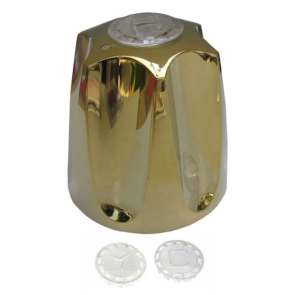 Thrifco Plumbing Price Pfister Large Verve Tub Shower Faucet Handle, Polished Brass 4402237 - main